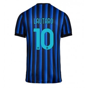 Inter Milan Lautaro Martinez #10 Jalkapallovaatteet Kotipaita 2025-26 Lyhythihainen